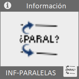 Indica si 2 entidades de línea o arco son o no paralelas.