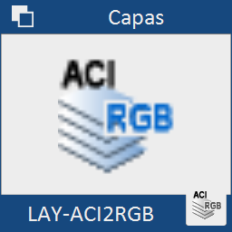 Convierte el color de las capas de ACI a RGB.