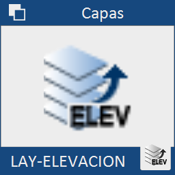 Distribuye las entidades del dibujo en capas en función de la elevación de cada entidad seleccionada.
