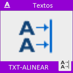 Alinea las entidades de texto marcadas por el usuario.