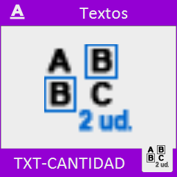 Cuenta el número de veces que aparece una determinada cadena de texto en las entidades de texto.
