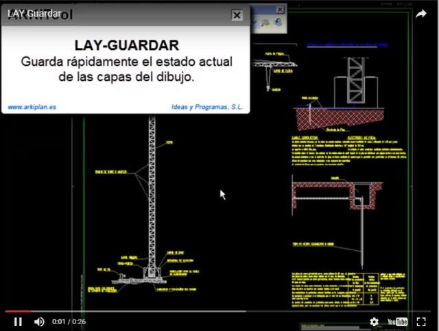 Guarda rápidamente el estado actual de las capas del dibujo con un nombre.