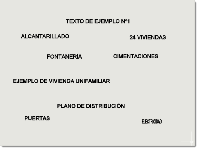 Copia de una entidad de texto el factor de escala de los textos al resto de textos seleccionados a continuación.