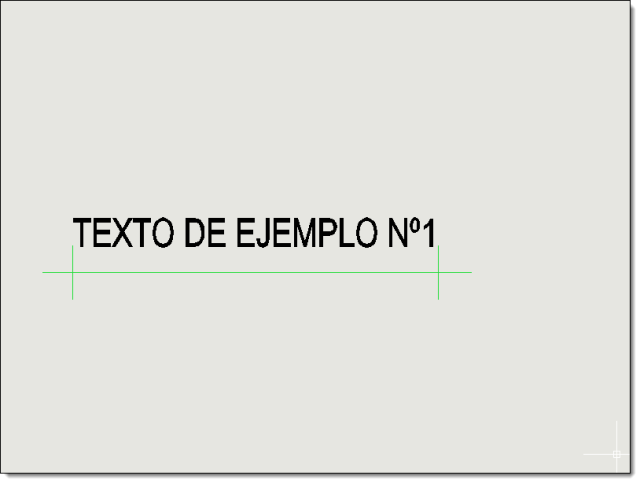 Ajusta rápidamente una entidad de texto entre 2 puntos marcados en el dibujo.