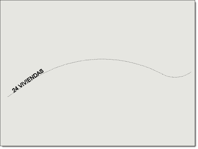Permite alinear un texto sobre una curva pudiendo situarlo dinámicamente.