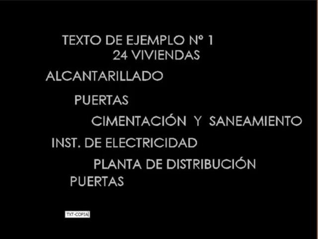 Coge el valor de texto de una entidad y lo coloca en el resto de textos marcados.