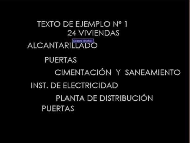 Coge el valor de texto de una entidad y lo coloca en el resto de textos marcados.